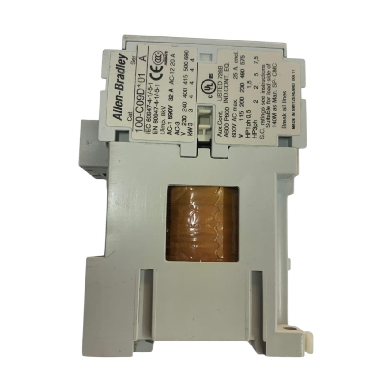 Allen Bradley 100-c09d*01 Ser A contactor