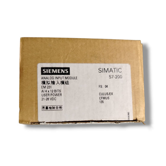 Siemens 6es7 231-ohc22-0xa0 MÓDULO DE ENTRADA