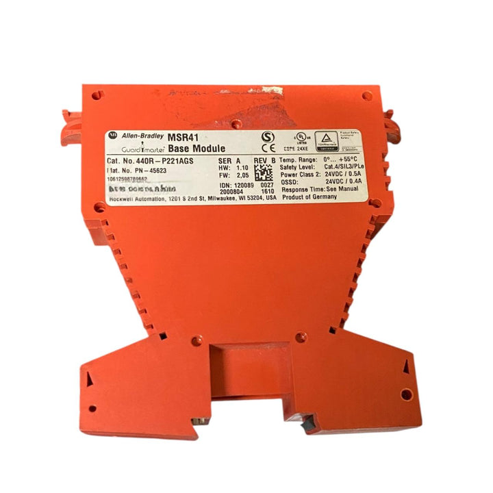 Allen Bradley 440r P221ags módulo de control de seguridad