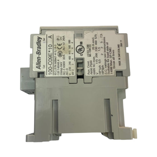 Allen Bradley 100-c09e*10 Ser A contactor IEC trifásico