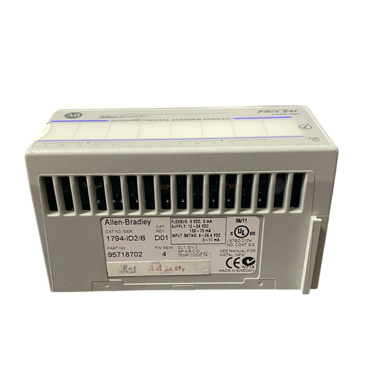 Allen Bradley 1794-id2/b módulo de entrada