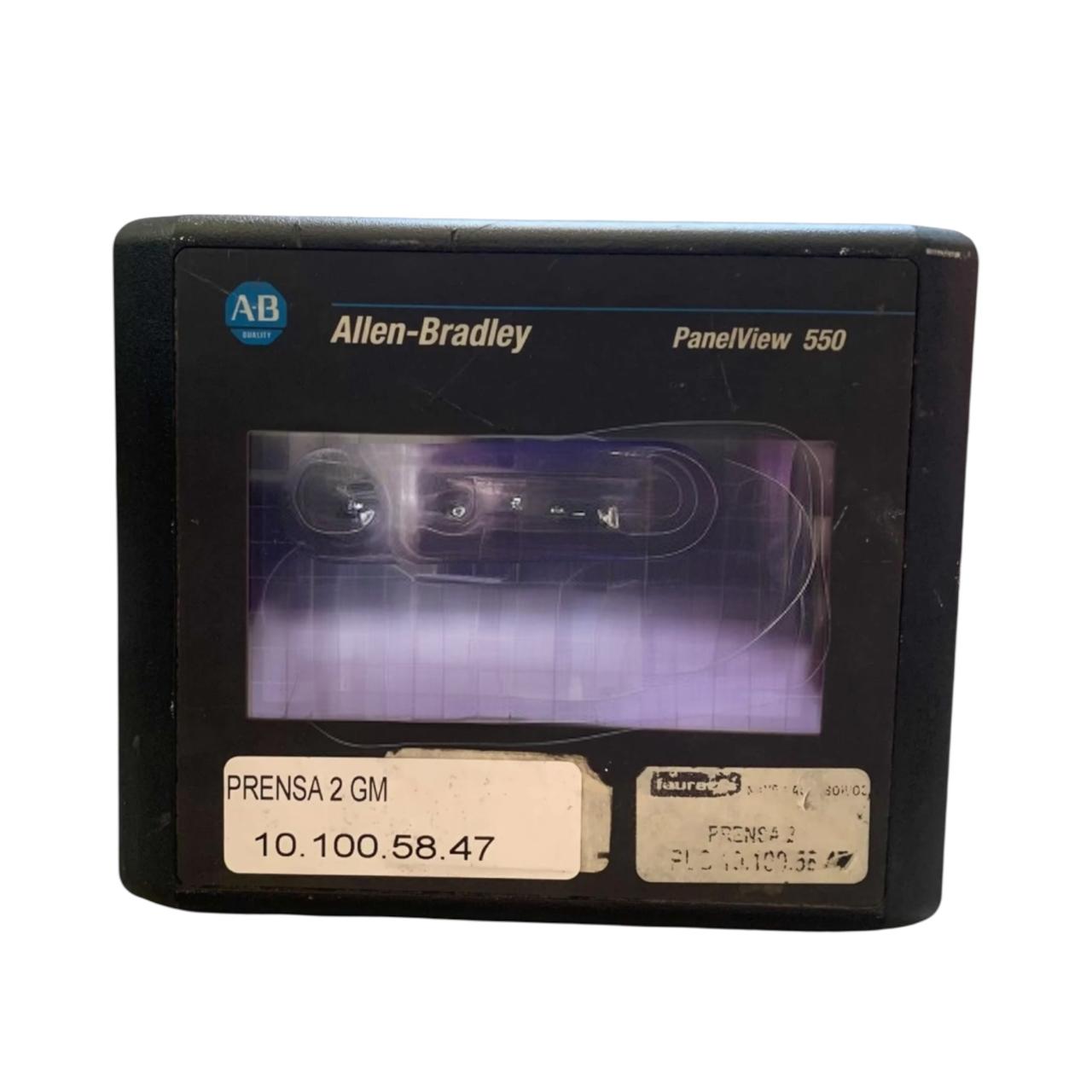 Allen Bradley 2711-t5a20l1 Ser. B PanelView 550 Standard