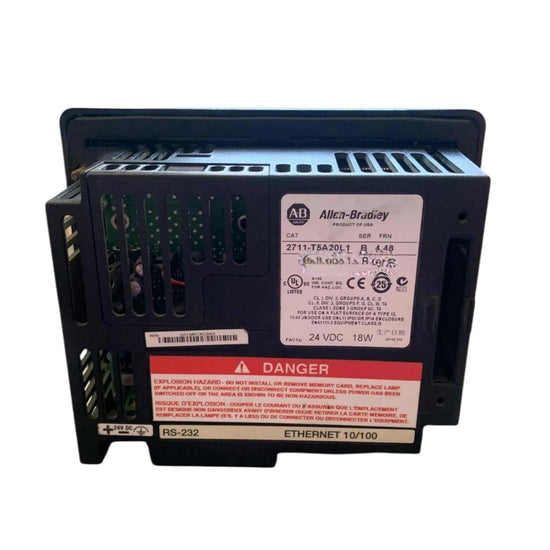 Allen Bradley 2711-t5a20l1 Ser. B PanelView 550 Standard
