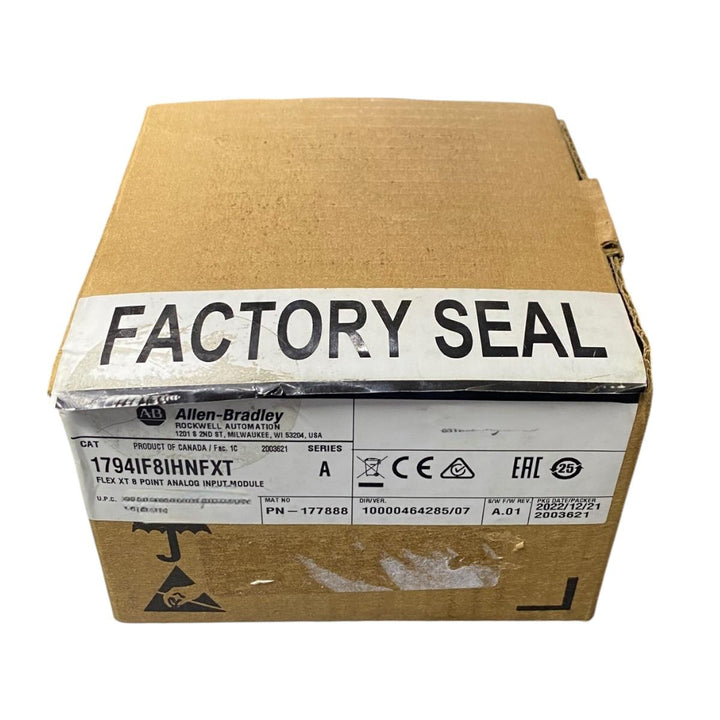 Allen Bradley 1794-if8ihnfxt módulo de entrada analógica