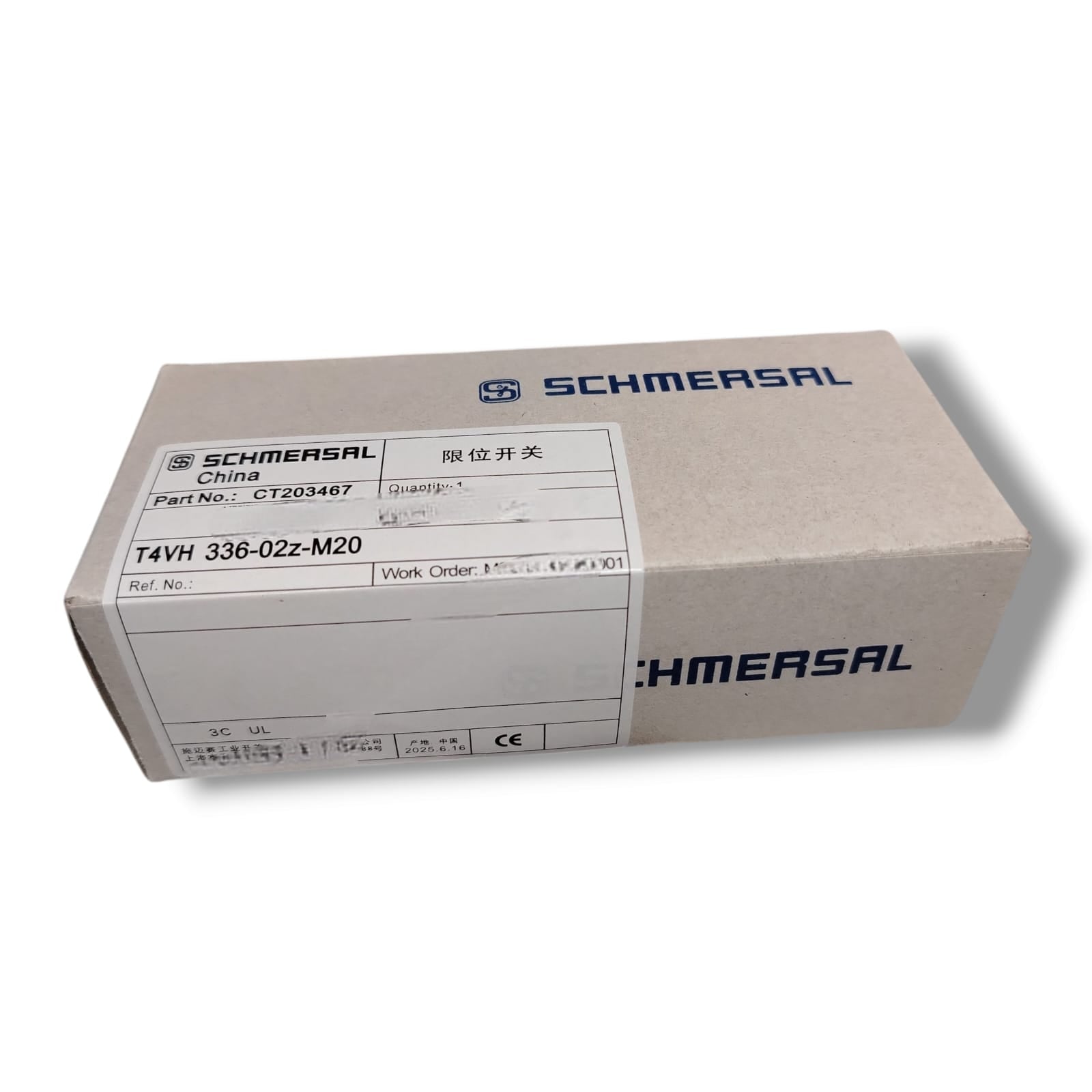 SCHMERSAL T4VH 336-02Z-M20