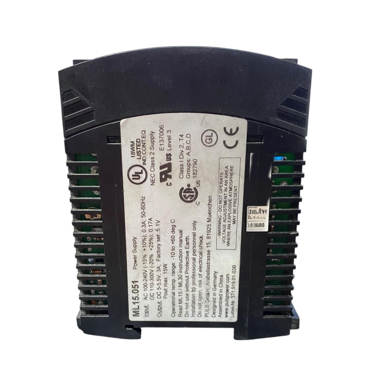 Puls Power Supply Ml15.051 fuente de alimentación
