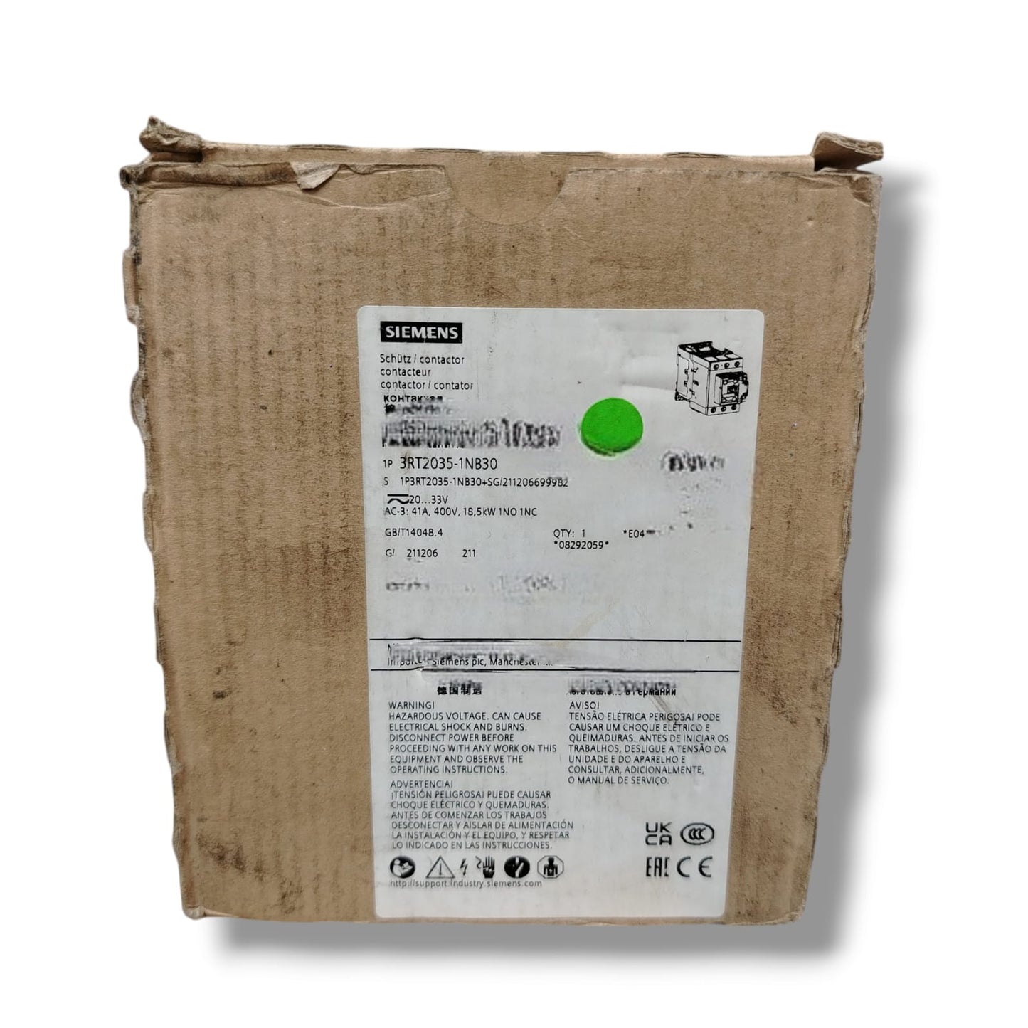 SIEMENS 3RT2035-1NB30