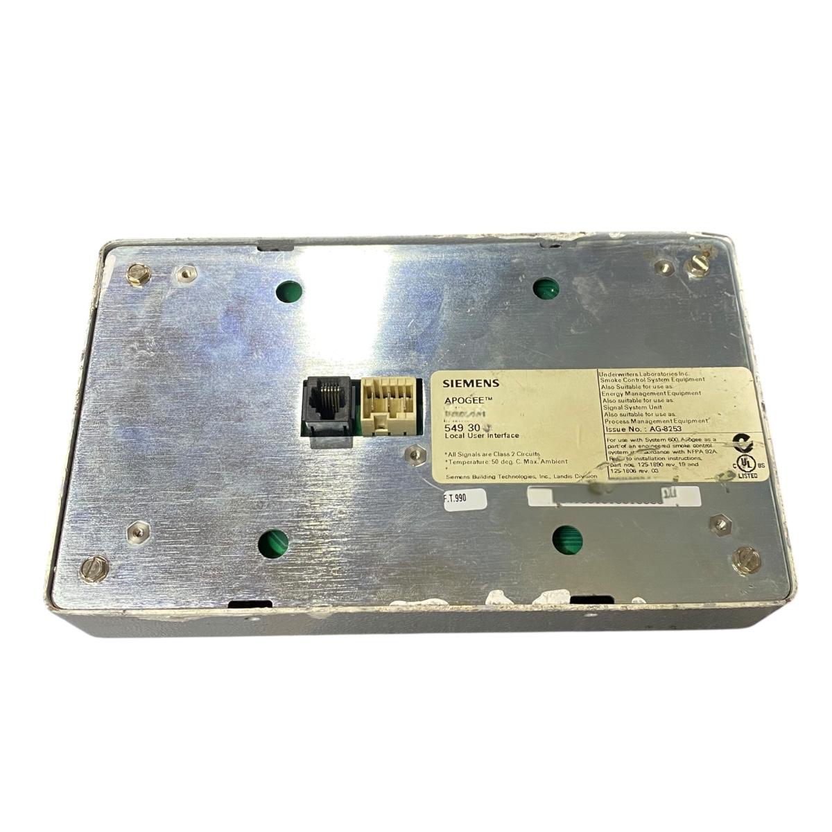 Siemens 549-301 panel de interfaz