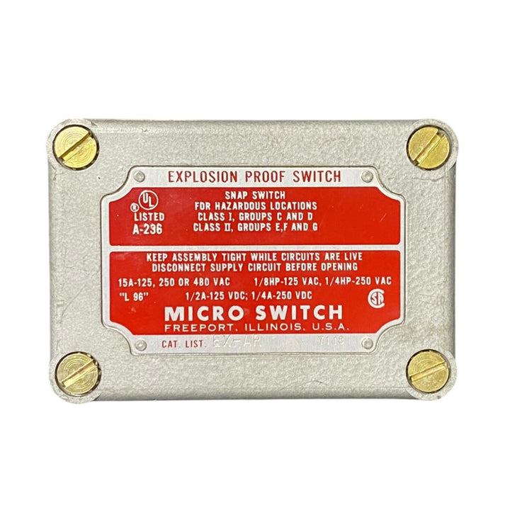 Honeywell Ex-ar interruptor de límite