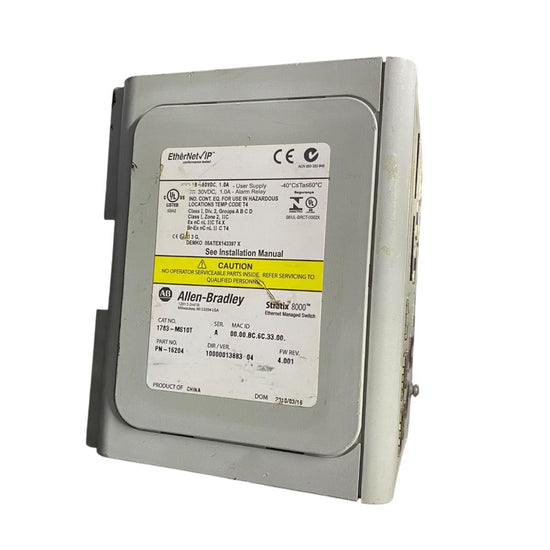 Allen Bradley 1783-ms10t Stratix 8000 switch gestionado