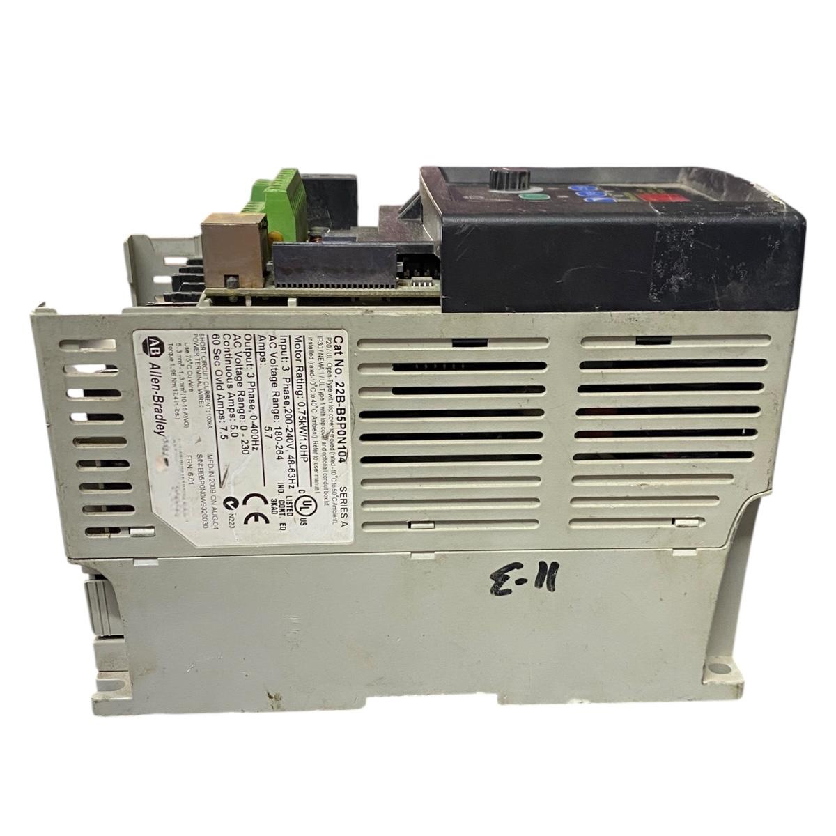Allen Bradley 22b B5p0n104 convertidor de frecuencia