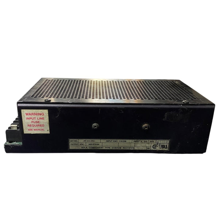 Sola Electric 86 24 262 rectificador/power supply