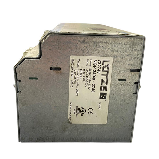 Lutze 722748 Fuente de alimentación