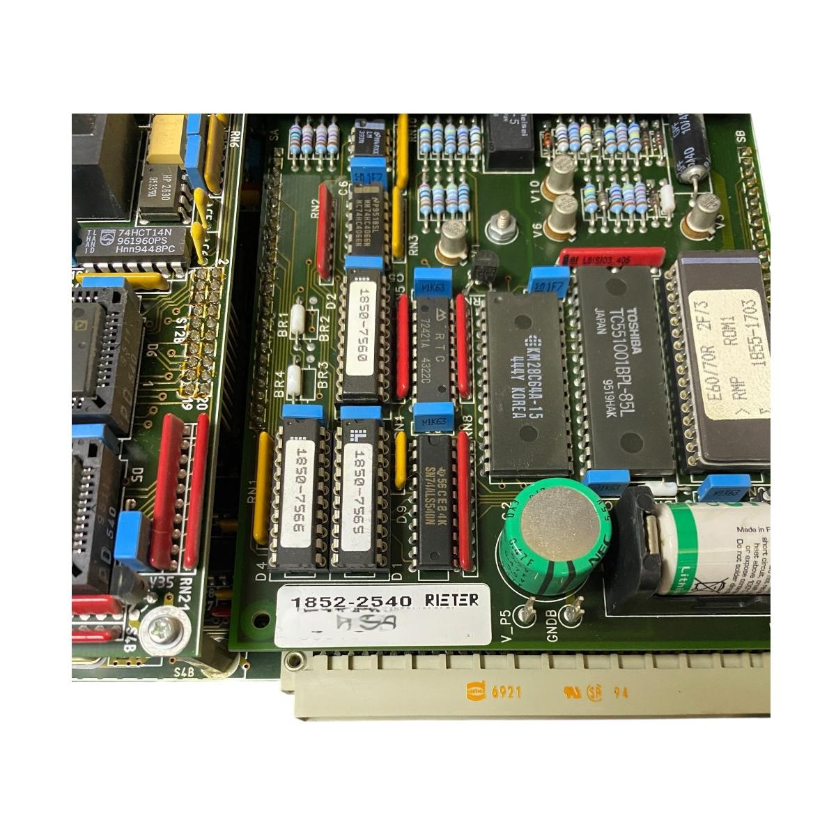 Rieter 1852 2540 TARJETA ELECTRONICA