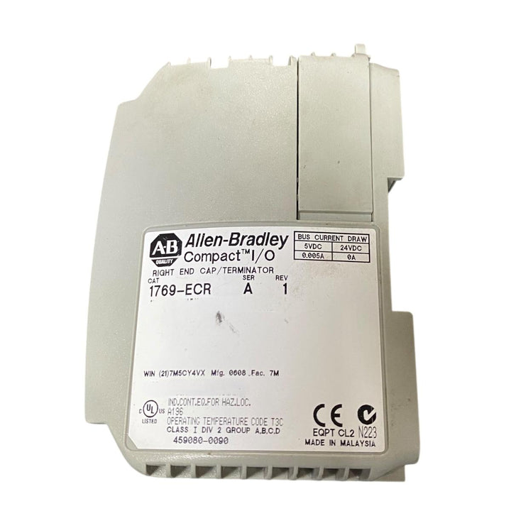 Allen Bradley 1769-ecr tapa de extremo