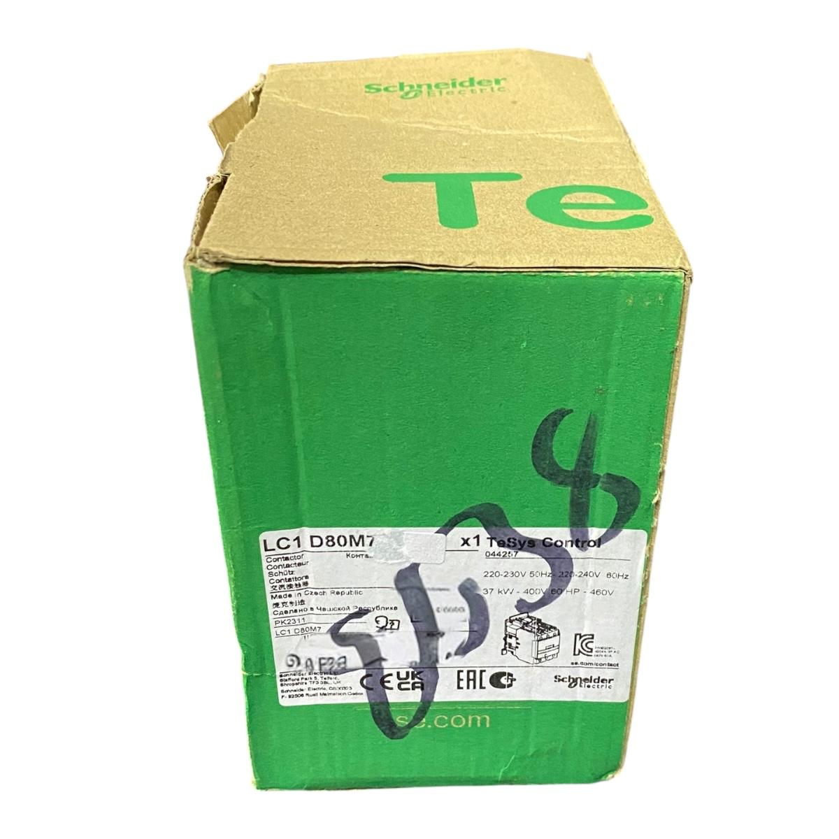 Schneider Electric Lc1d80m7 contactor magnético