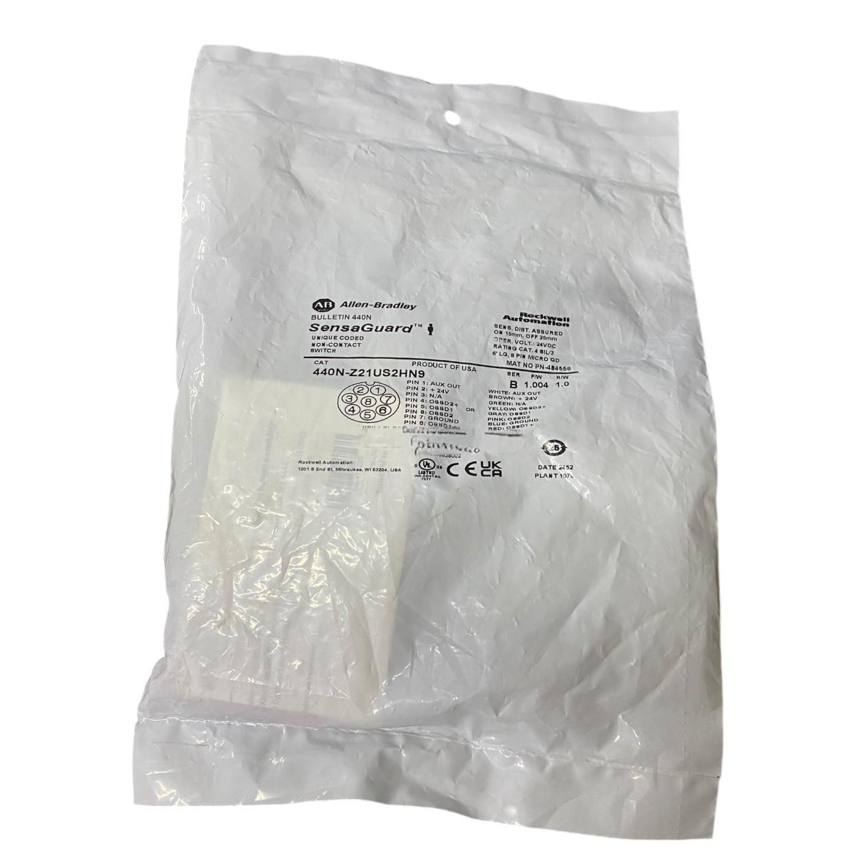 Allen Bradley 440n-z21us2hn9 interruptor de seguridad sin contacto