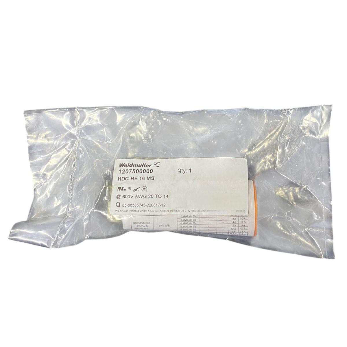 Weidmuller 1207500000 conector industrial