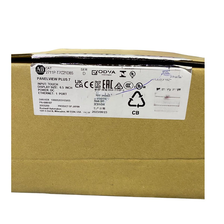 Allen Bradley 2711p T77c21d8s terminal operador PanelView