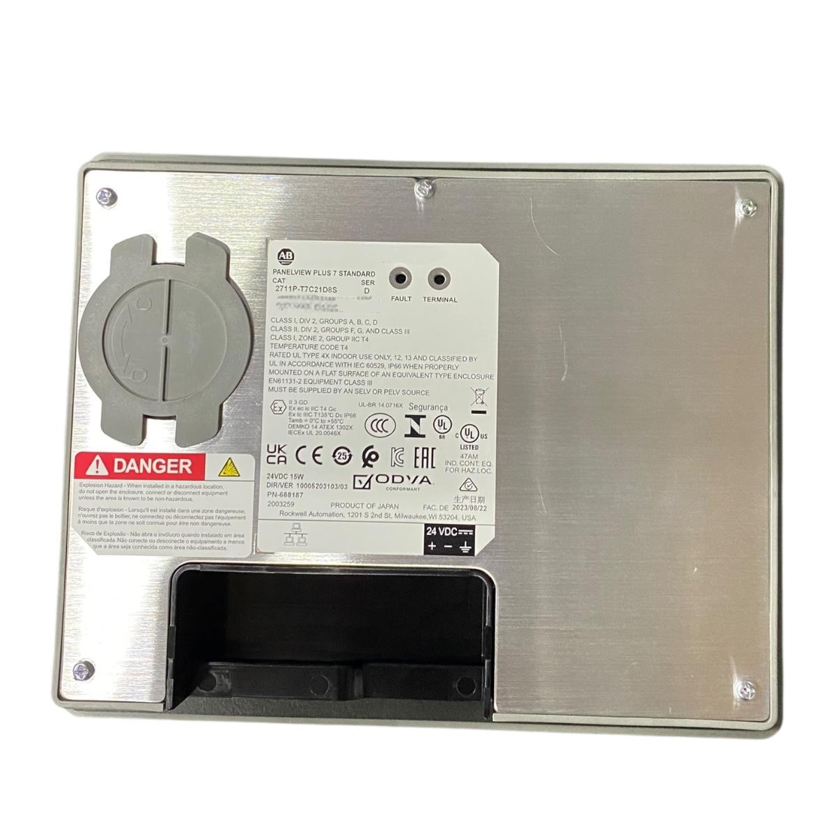 Allen Bradley 2711p T77c21d8s terminal operador PanelView