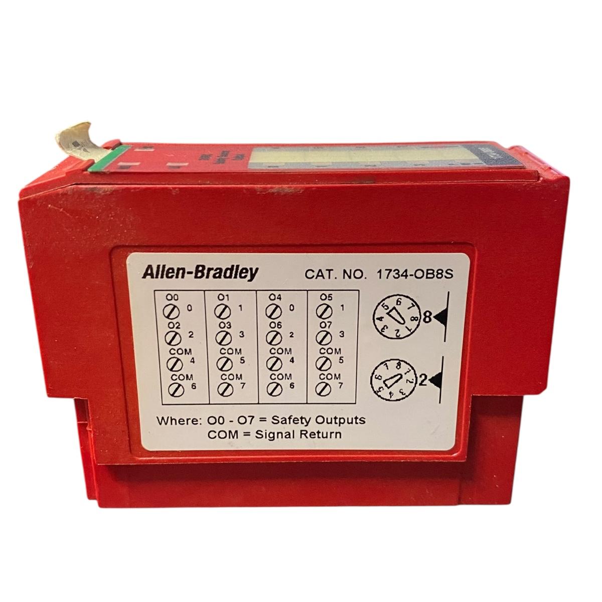 Allen Bradley 1734-0b8s módulo de salidas digitales de seguridad