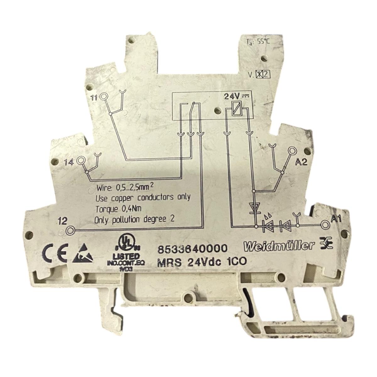 Weidmuller Mrs 24vdc 1 C0 módulo de relé