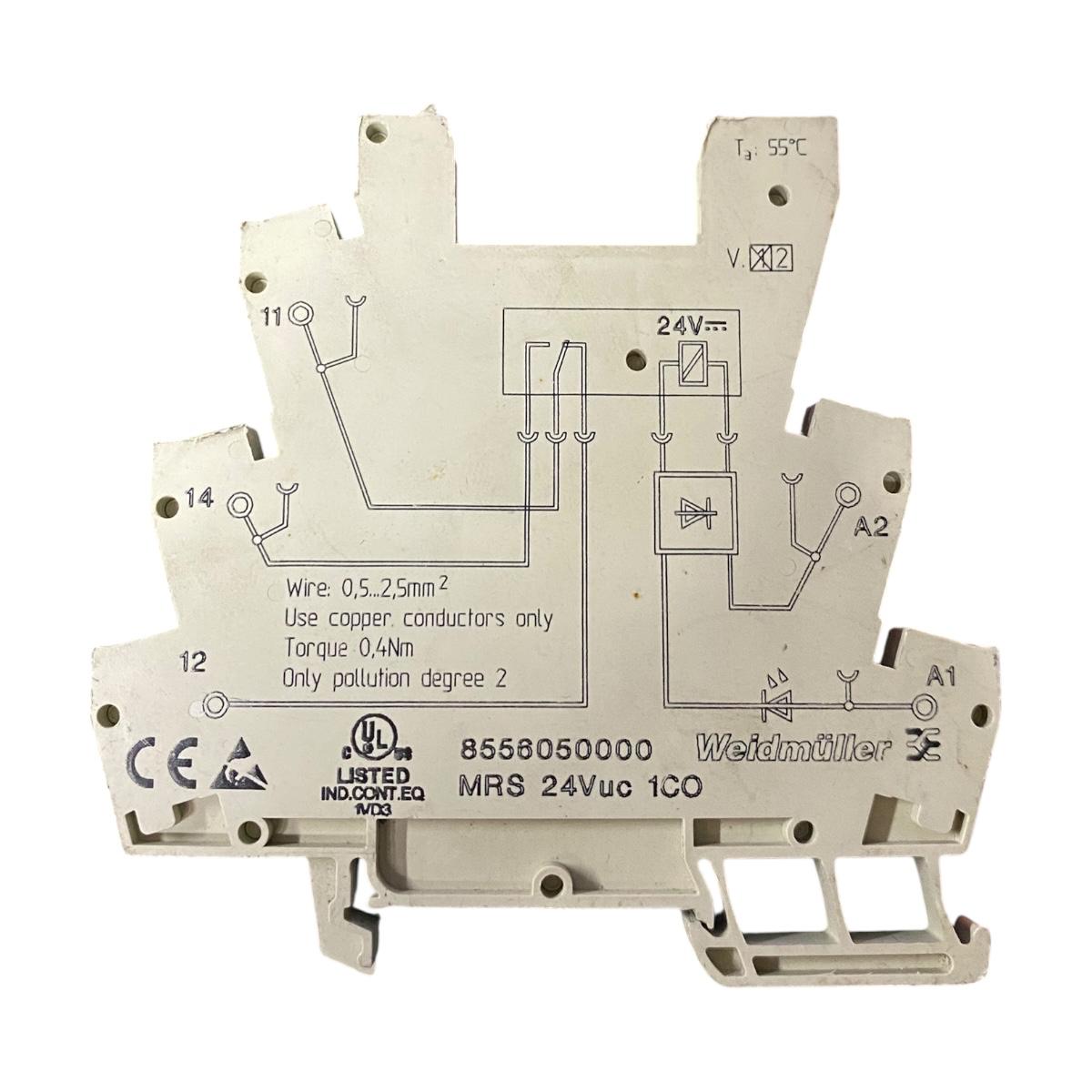 Weidmuller Mrs 24vuc 1c0 módulo de relé