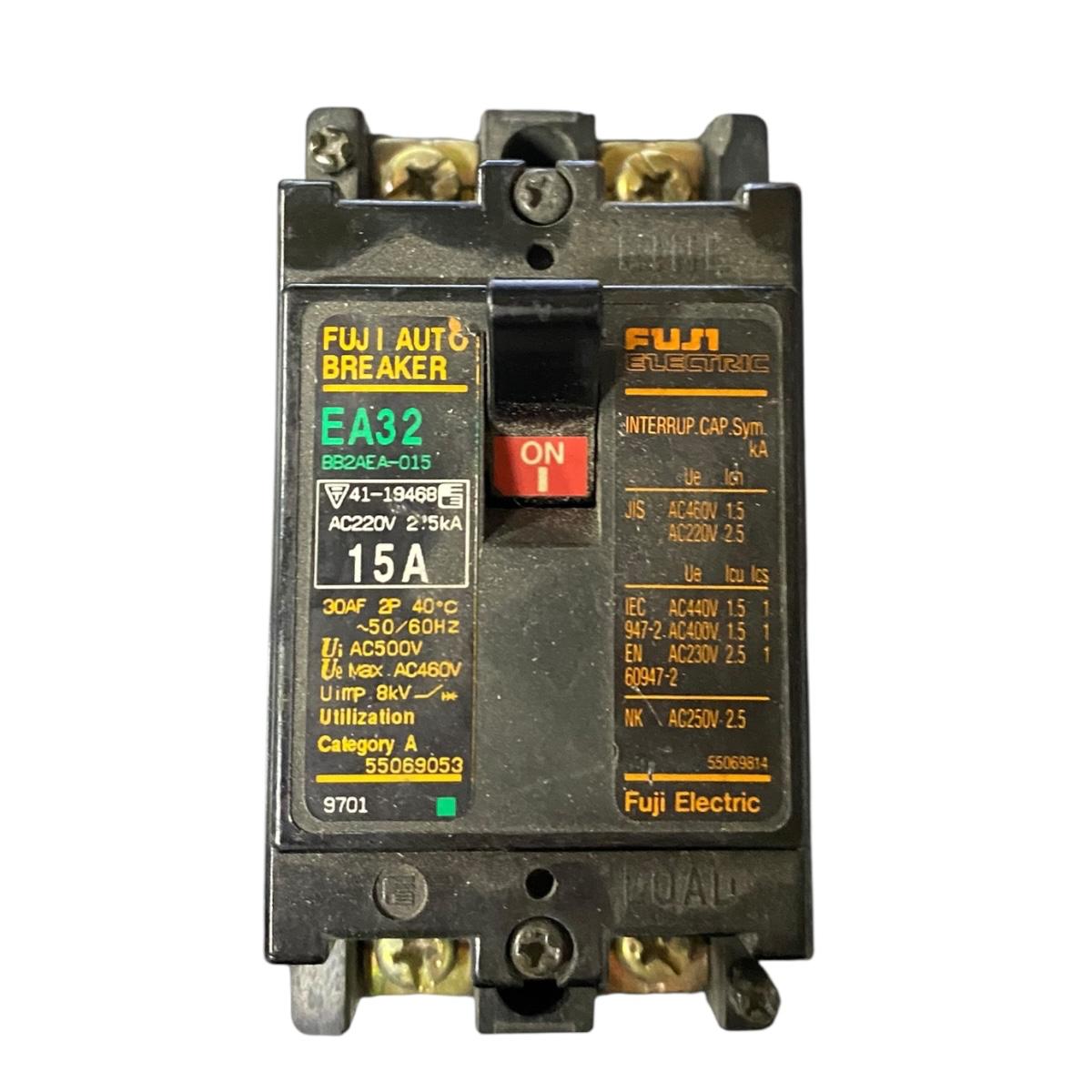 Fuji Auto Breaker Ea32 Bb2aea-015 interruptor automático