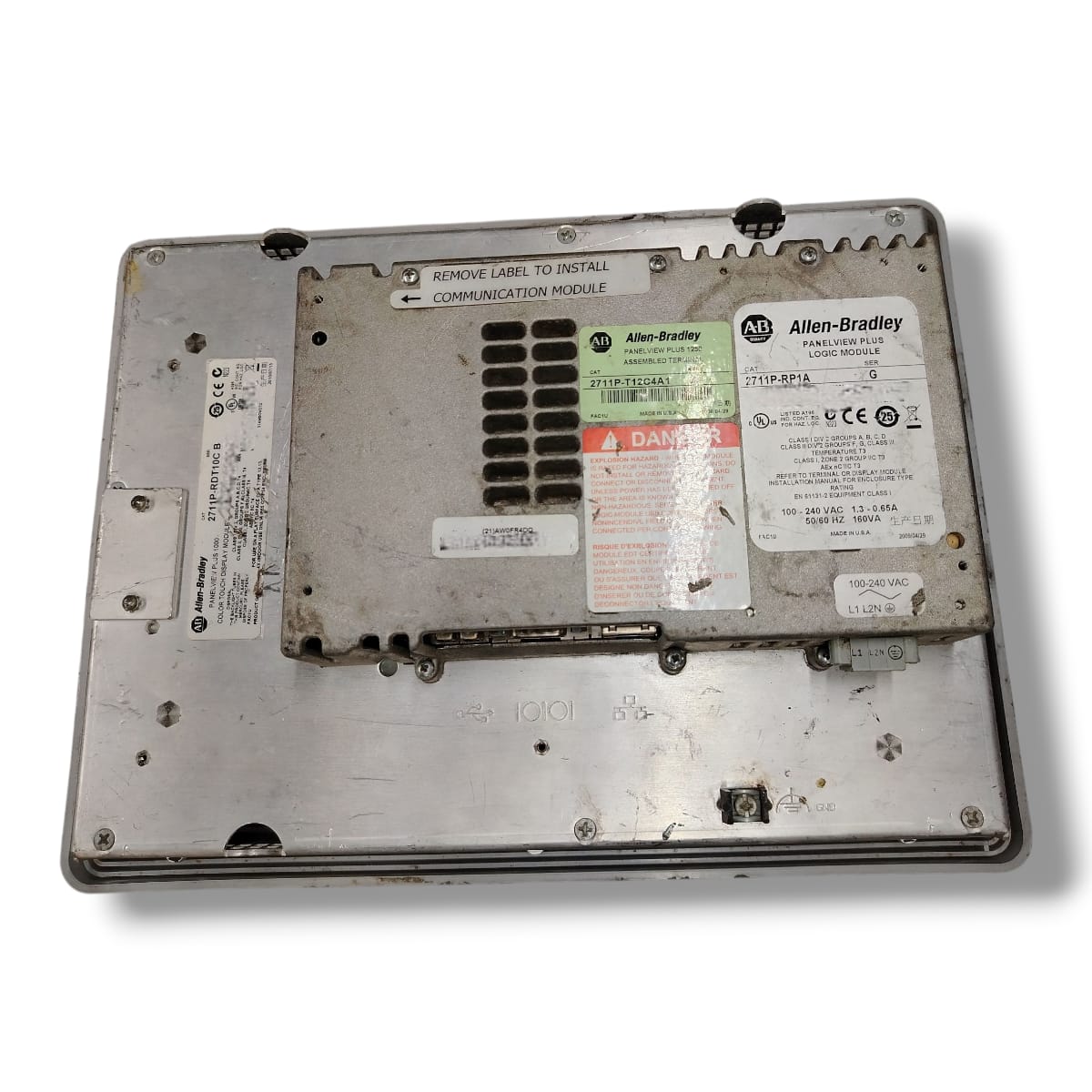 Allen Bradley 2711p-rp1a+rdt10 Display táctil (equipo con detalle)