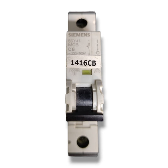 Siemens 5sy4106-7 interruptor automático