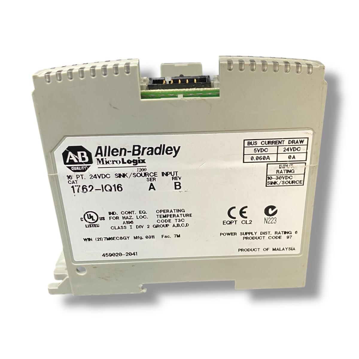 ALLEN BRADLEY 1762-IQ16 Módulo de entrada digital
