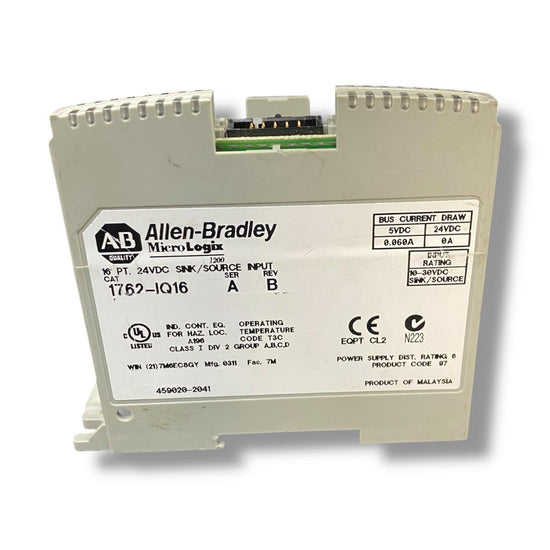 ALLEN BRADLEY 1762-IQ16 Módulo de entrada digital