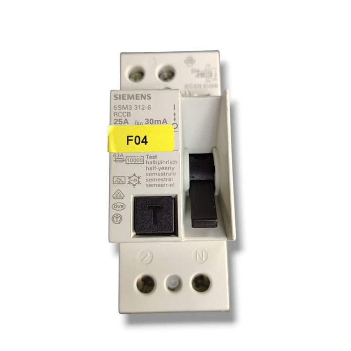 SIEMENS 5SM3 31- 6 INTERRUPTOR DIFERENCIAL