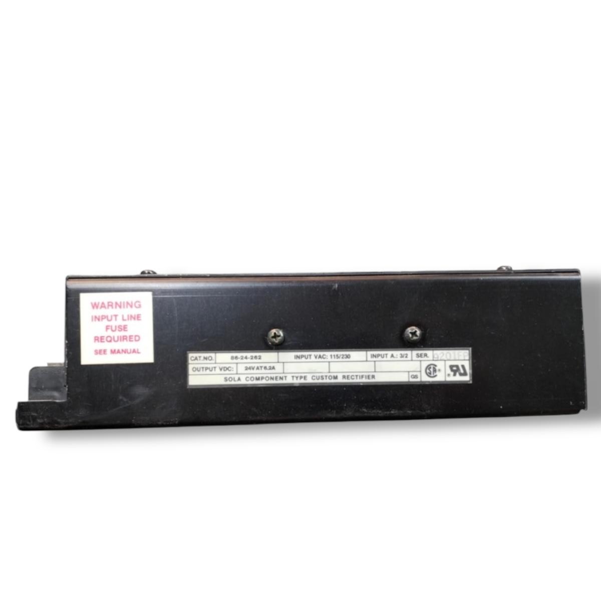 Gs Sola Electric 86-24-262 fuente de alimentación