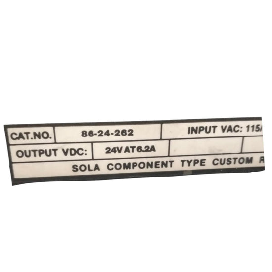 Gs Sola Electric 86-24-262 fuente de alimentación