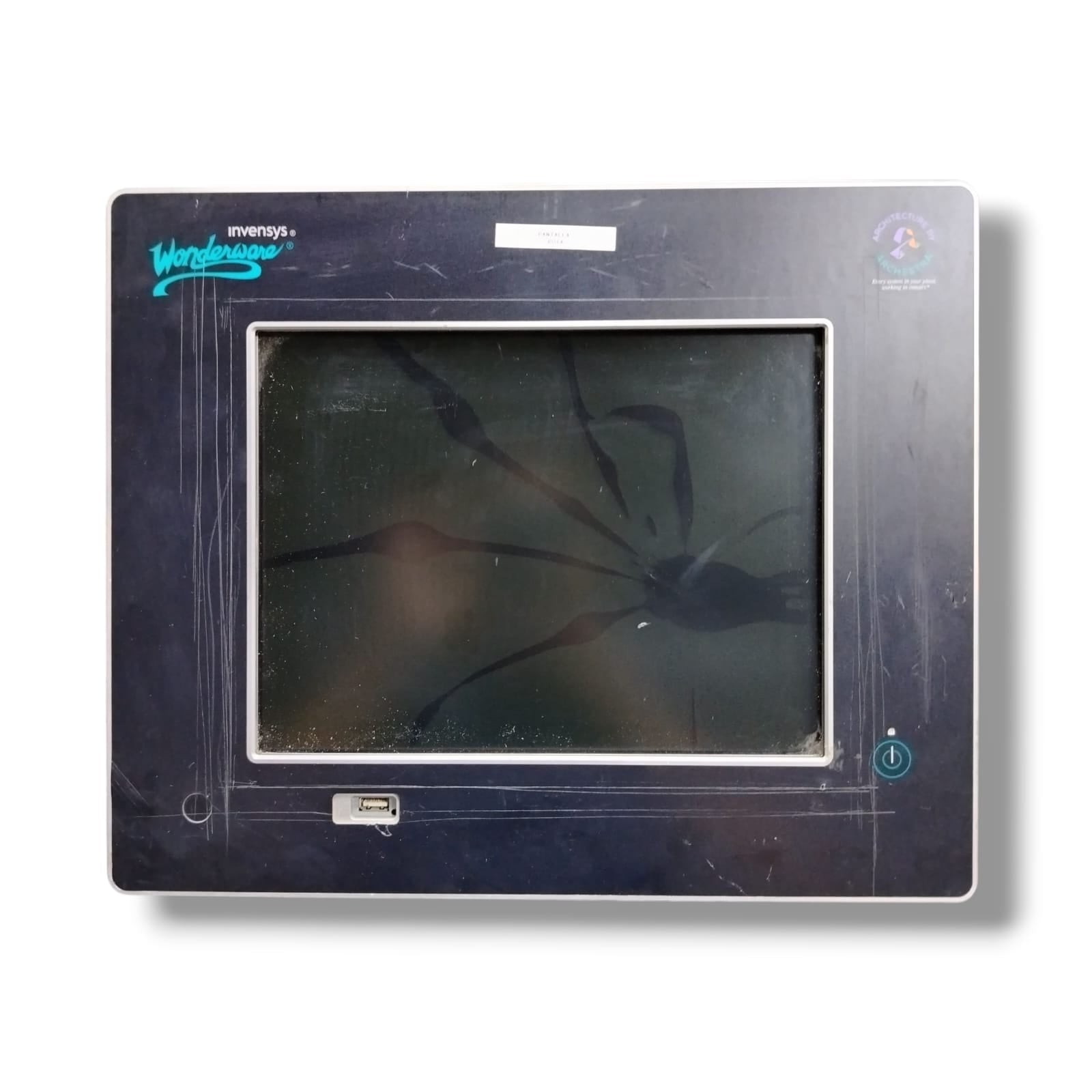 WONDERWARE TPCA-12A-2CMXU PANTALLA ROTA