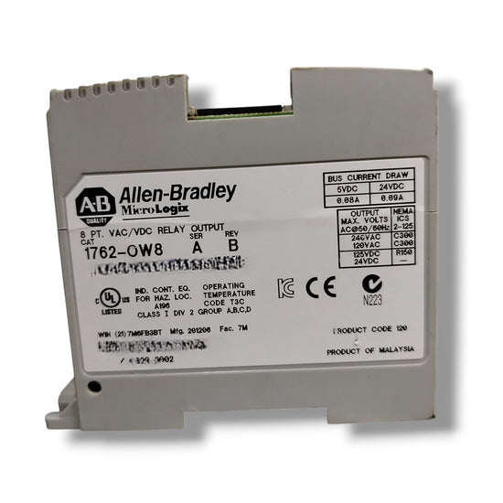 ALLEN BRADLEY 1762-OW8