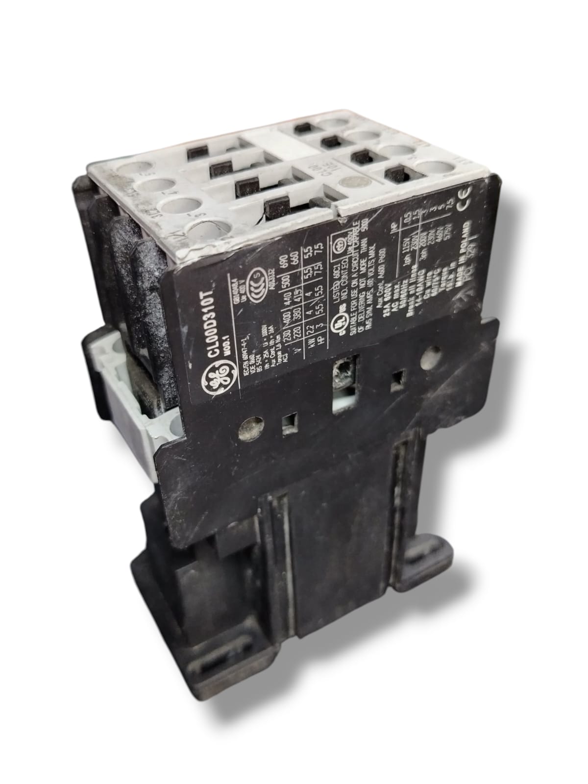 GENRAL ELECTRIC  CL00D310T CONTACTOR TRIFASICO