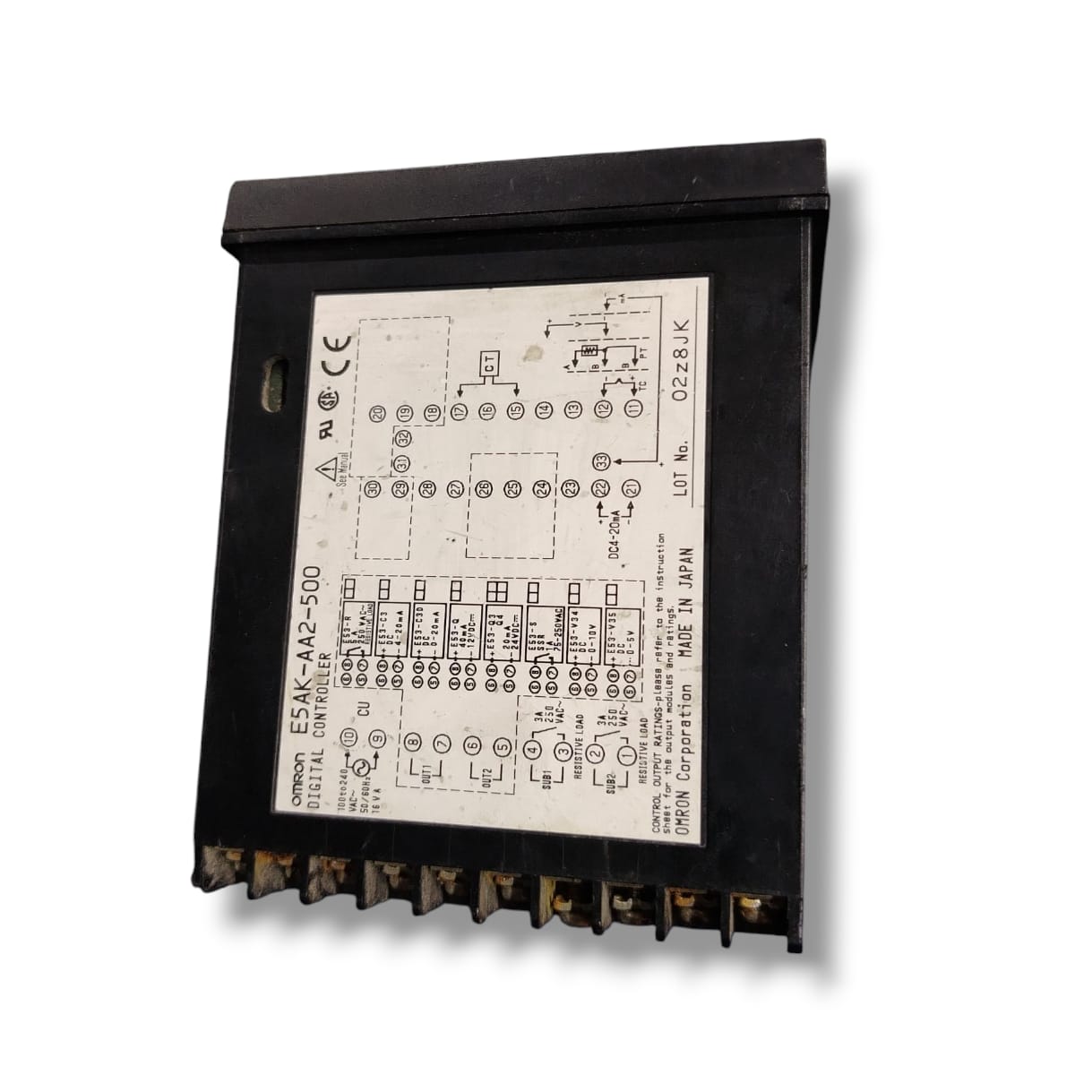 OMRON E5AK-AA2-500 CONTROLADOR DIGITAL