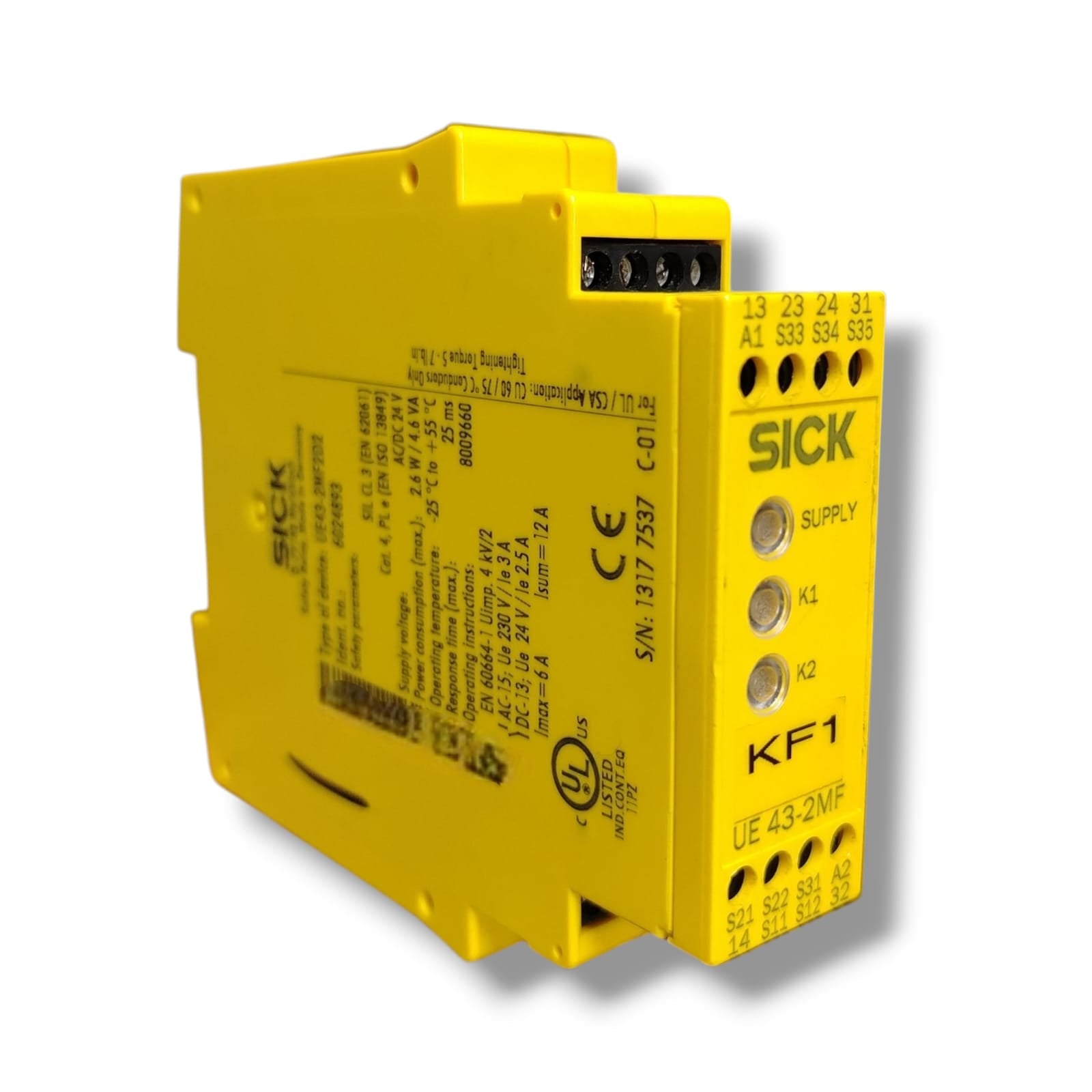 SICK UE43-2MF2D2 RELE DE SEGURIDAD COMPACTO