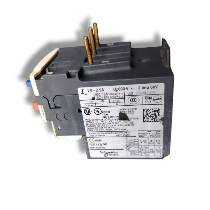 TELEMECANIQUE LRD- 07 CONTACTOR RELÉ TÉRMICO DE SOBRE CARGA