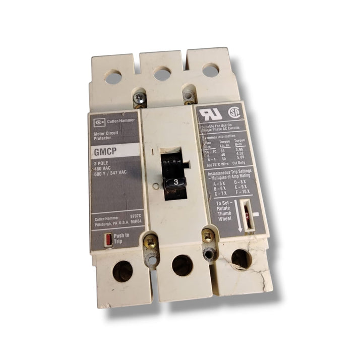 CUTLER-HAMMER GMCP INTERRUPTOR