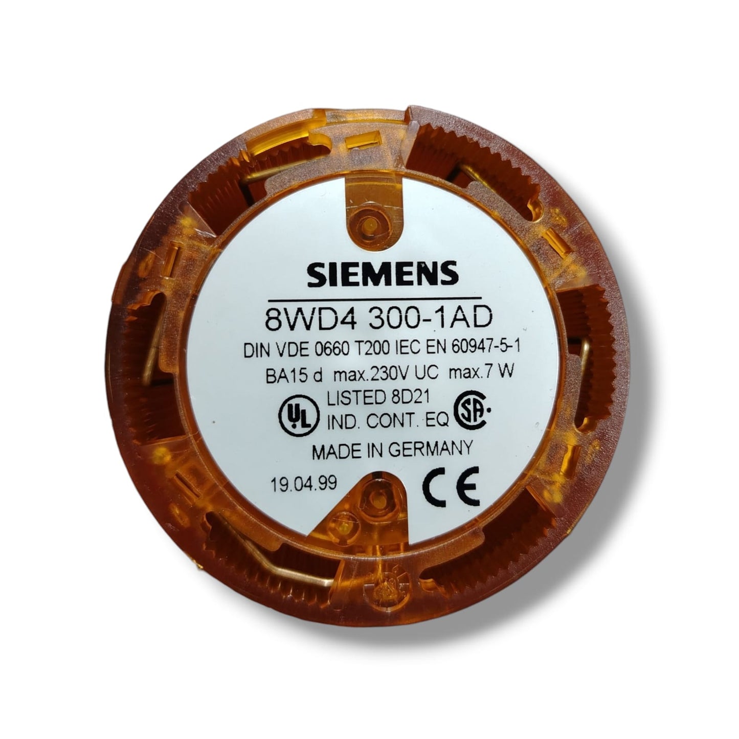 SIEMENS 8WD4 300-1AD MODULO DE LUZ COLOR NARANJA