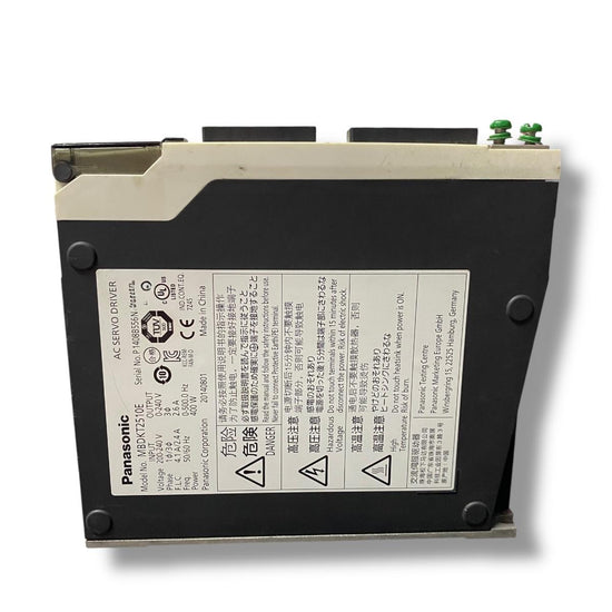 Panasonic Mbdkt2510e driver de servomotor