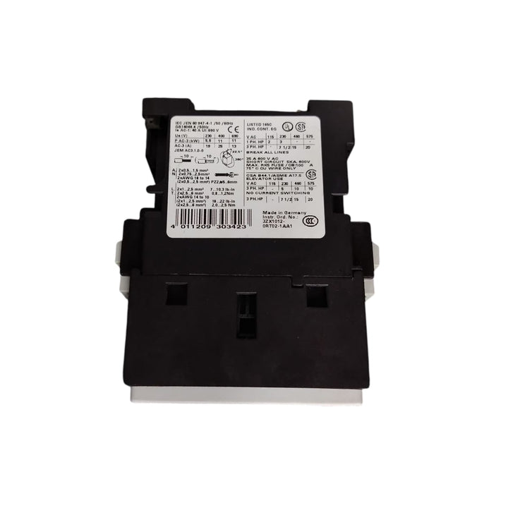 SIEMENS 3RT10261-1B CONTACTOR