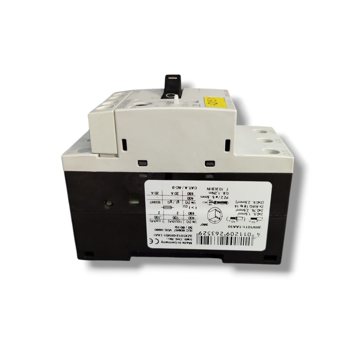 SIEMENS 3RV1011-AA10 CONECTOR