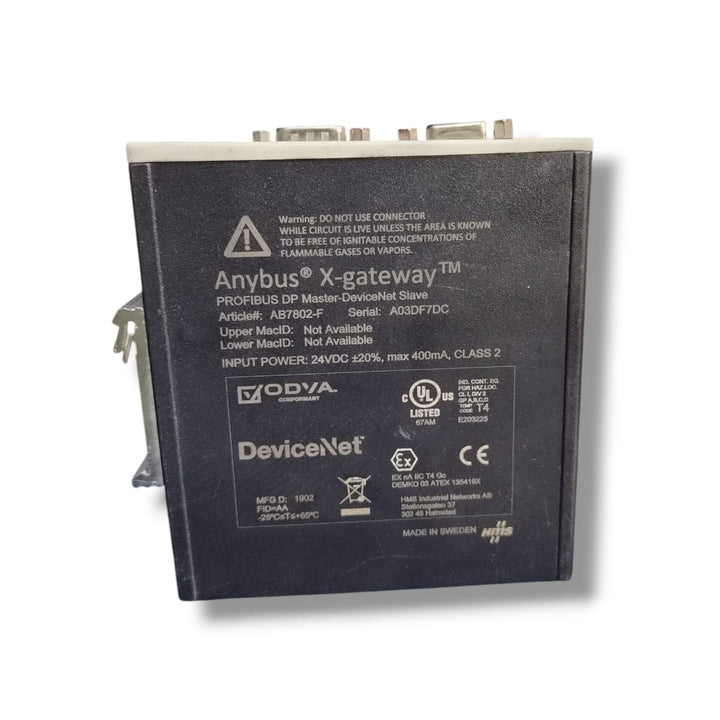 ANYBUS X-GATEWAY AB7802-F ADAPTADOR