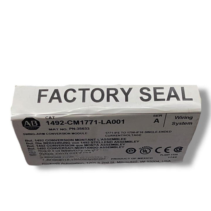 Allen Bradley 1492-cm1771-la001 módulo de conversión