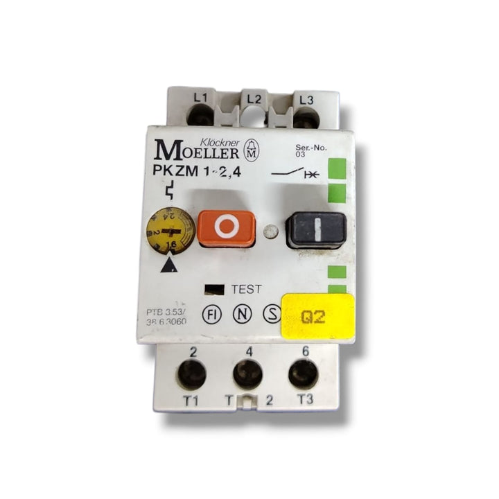 MOELLER PKZM 1-2,4 MOTOR TRIFÁSICO