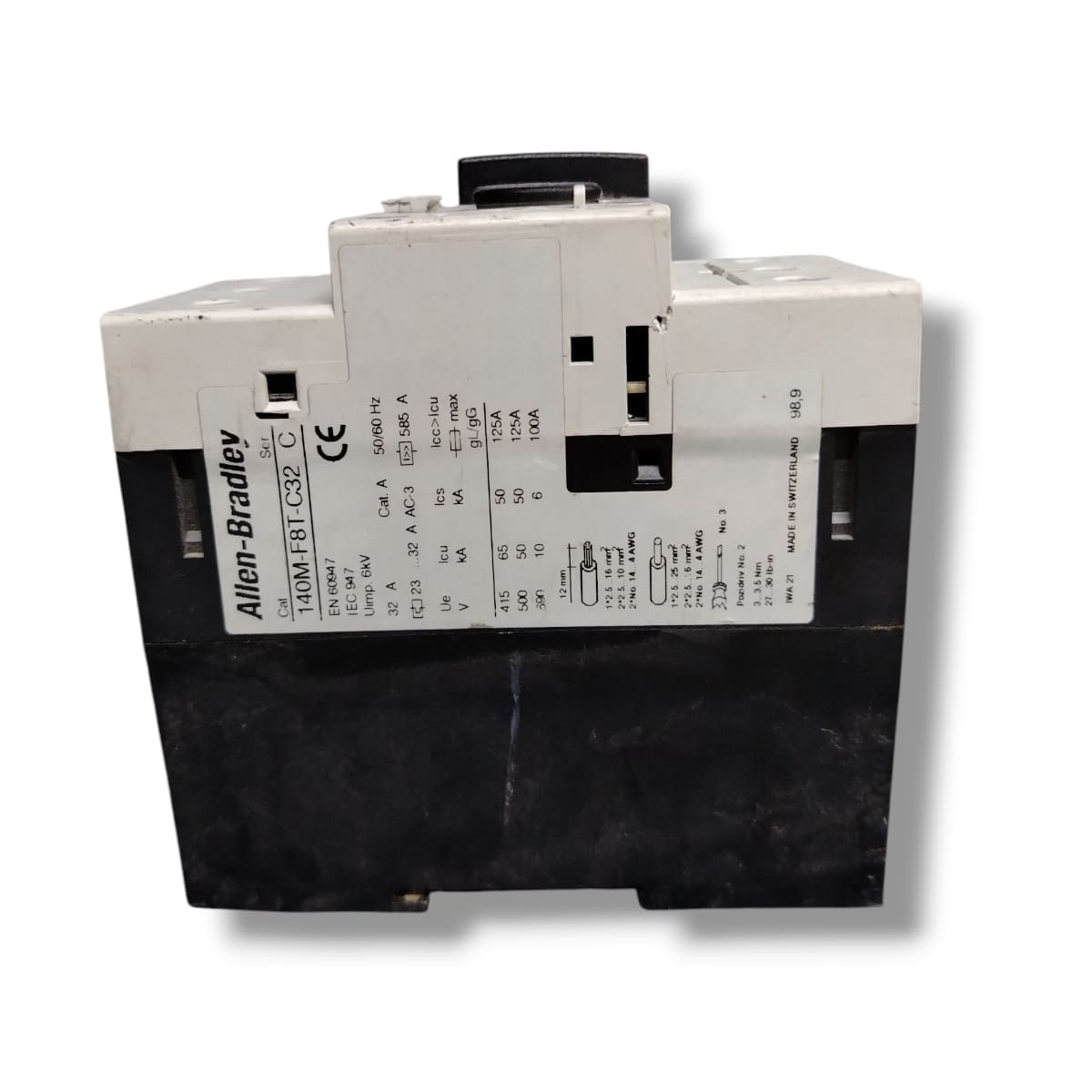 ALLEN BRADLEY 14OM-FB8T-C32 INTERRUPTOR